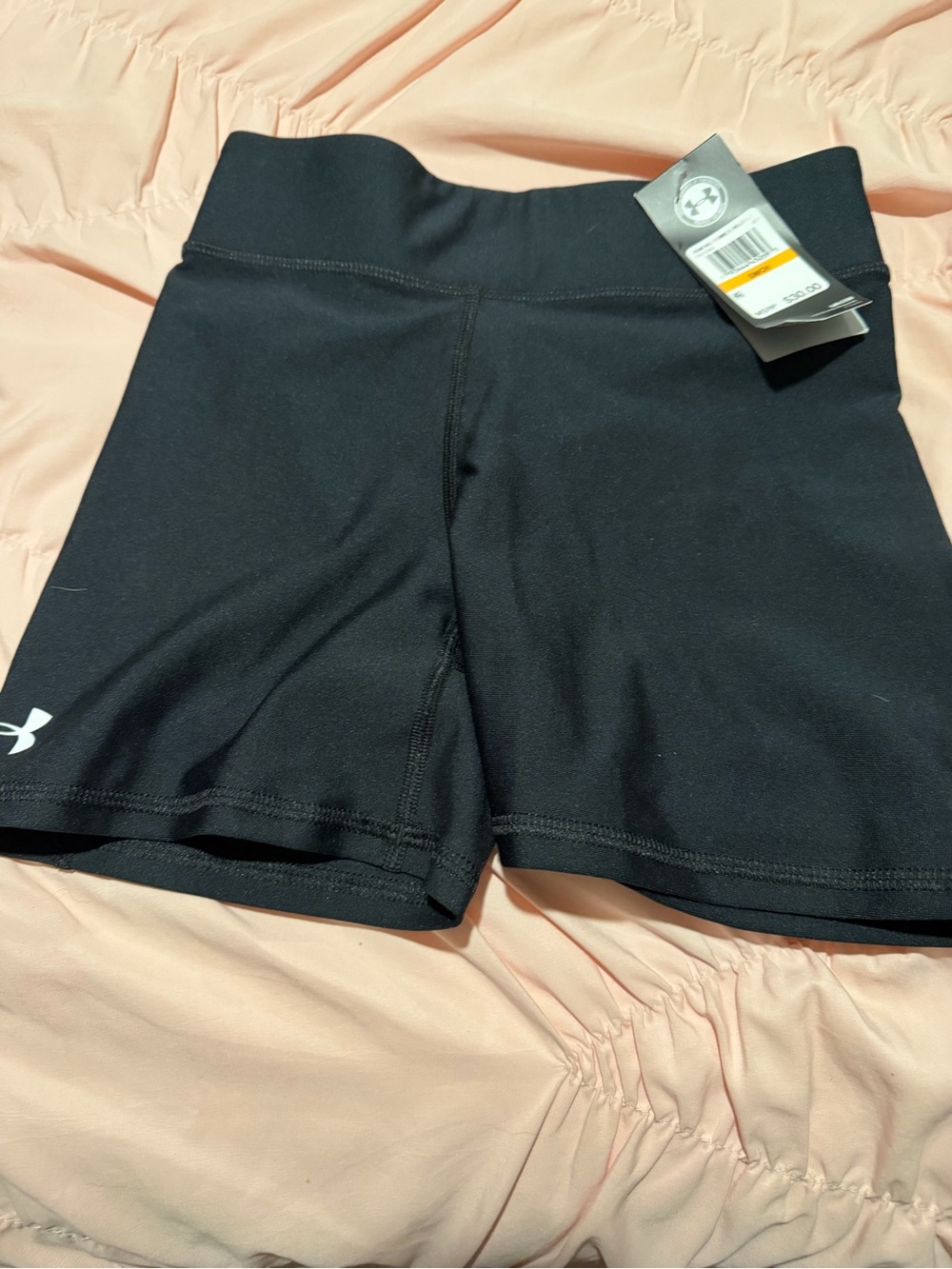 Under Armour Black Women's Athletic High-Rise Training Shorts